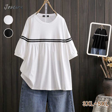 【3XL～5XL】フロントライン　ゆるシルエット　夏　楽ちん　人気Ｔシャツ