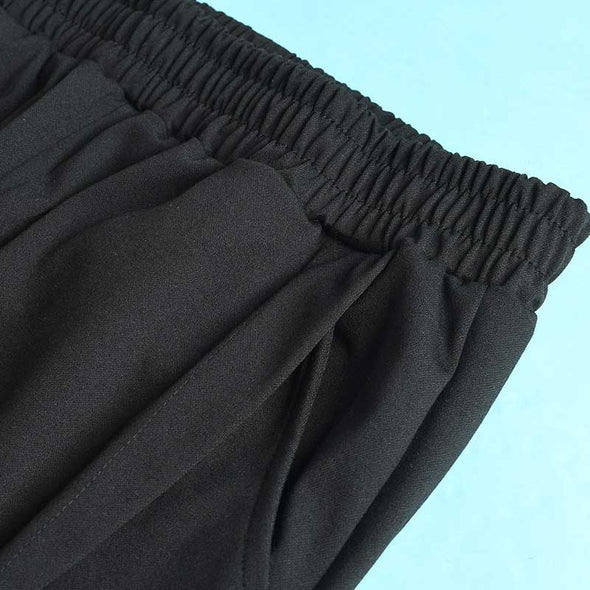【4XL~9XL】人気　着痩せ効果　無地　大人シンプルカジュアル　サルエルパンツ　大きいサイズパンツ　夏9分丈 パンツ