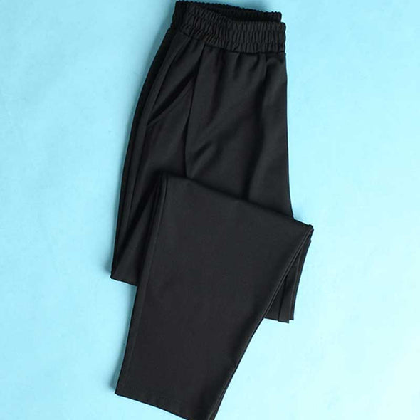 【4XL~9XL】人気　着痩せ効果　無地　大人シンプルカジュアル　サルエルパンツ　大きいサイズパンツ　夏9分丈 パンツ
