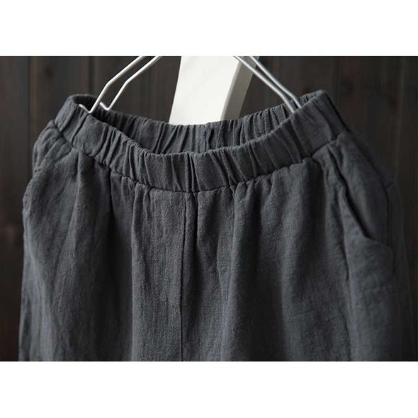【S~5XL】レディースサルエルパンツ　夏　楽ちん　無地　シンプル　パンツ