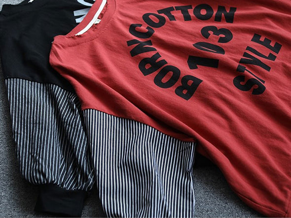 おしゃれロングTシャツレディース　アルファベットプリント　ゆるシルエット　人気トップス