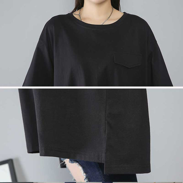 レディースTシャツ大きいサイズ　【4XL~8XL】無地　ゆったり　大きいサイズ　おしゃれTシャツ　夏トップス　人気Tシャツ