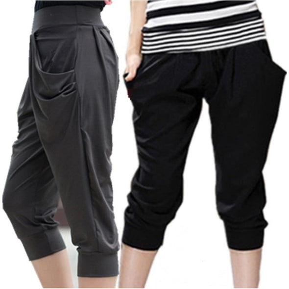 夏おしゃれパンツ　Ｍ～8XL　無地　7分丈　おしゃれパンツ　涼しいパンツ